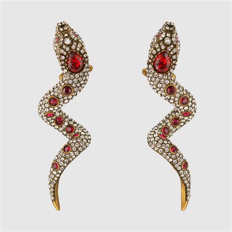 gucci snake earings|gucci earrings for sale.